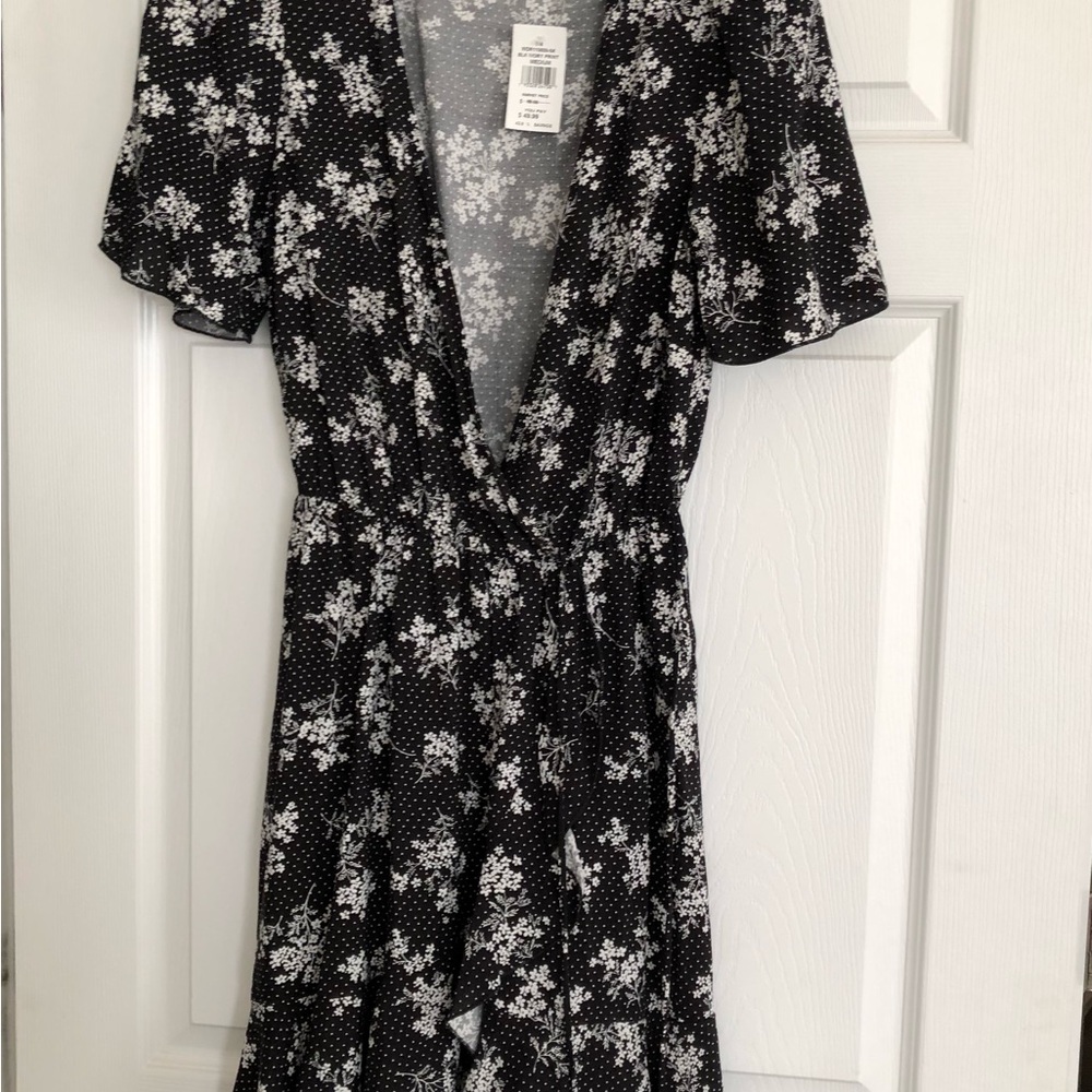 Black Floral Dress